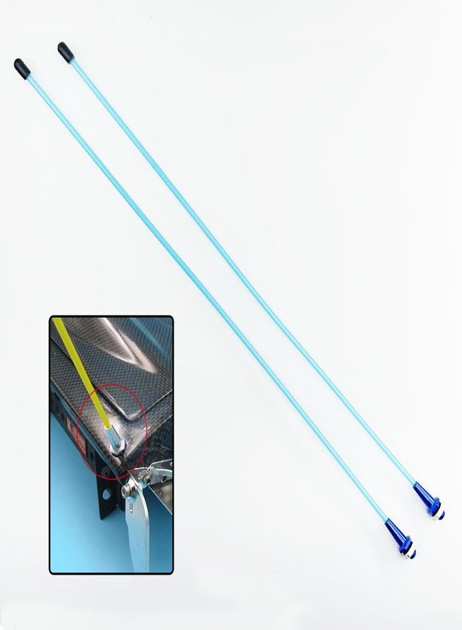 URIMPAVIDO 2PCS RC Boat Plastic Antenna Base Tube Sleeve with M6 Aluminium Antenna Base and Cap for RC Boat Ship Car Truck DIY Model Boat Building Accessories (Blue, 320mm Length) - Image 4